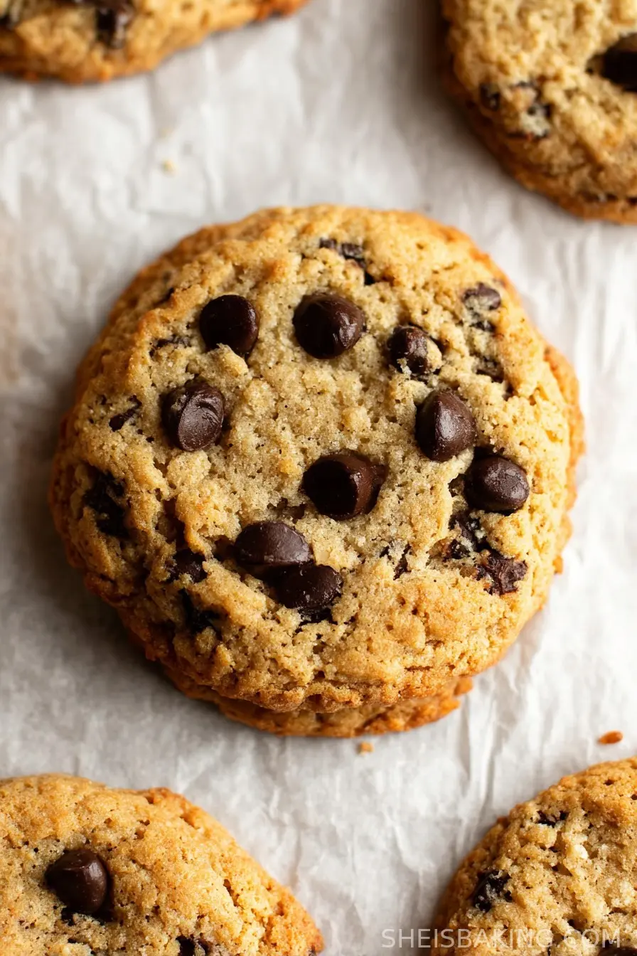 Almond Flour Chocolate Chip Cookies