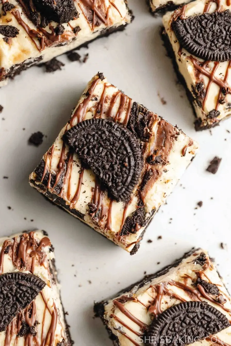 Oreo Cheesecake Bars