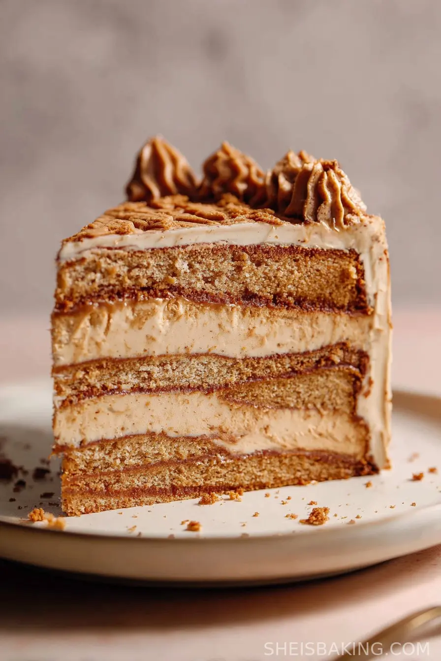 Biscoff Cookie Butter Cake