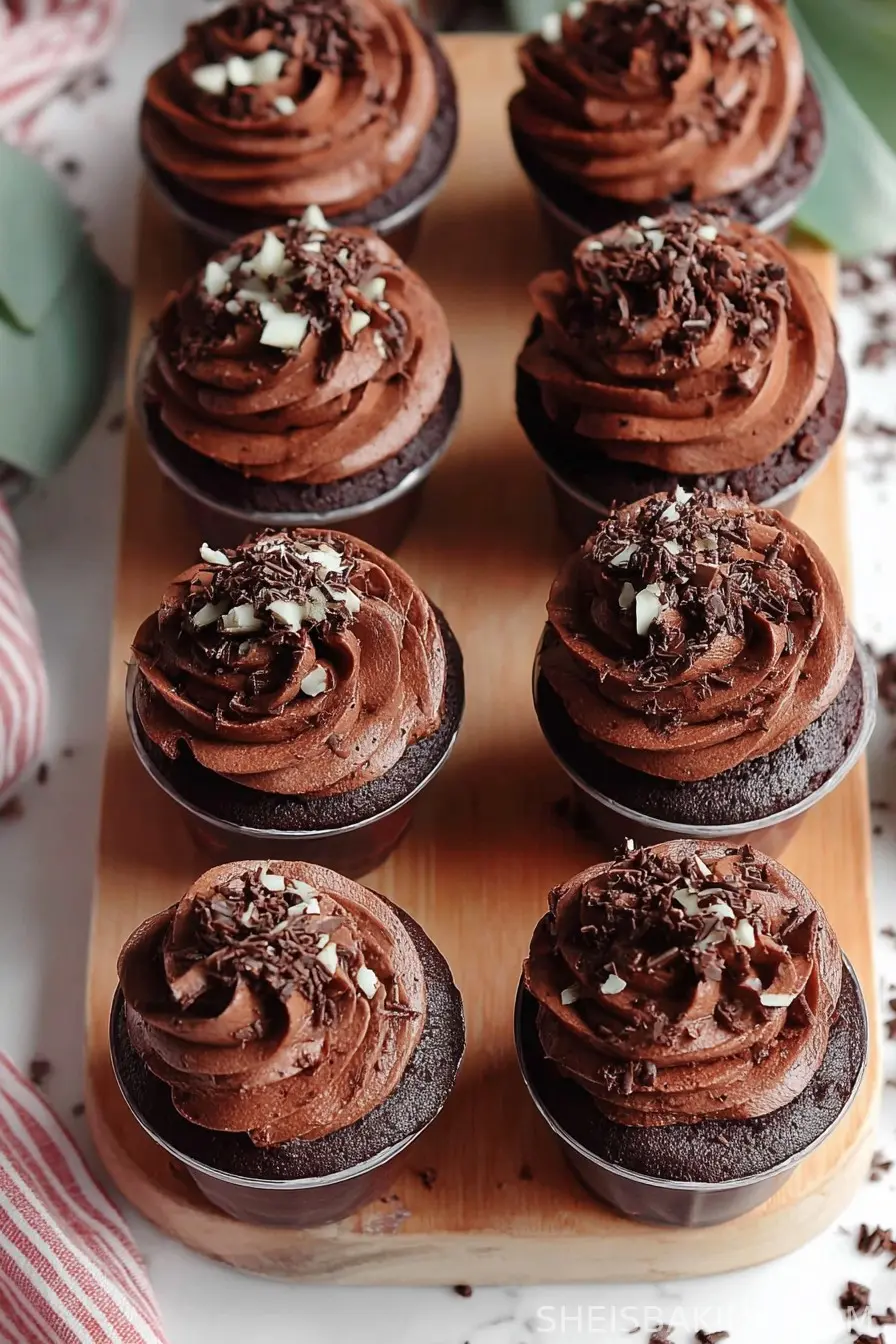 Chocolate Fudge Cupcakes