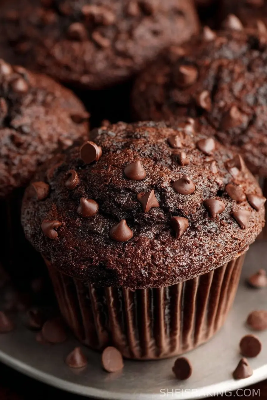 Double Chocolate Muffins