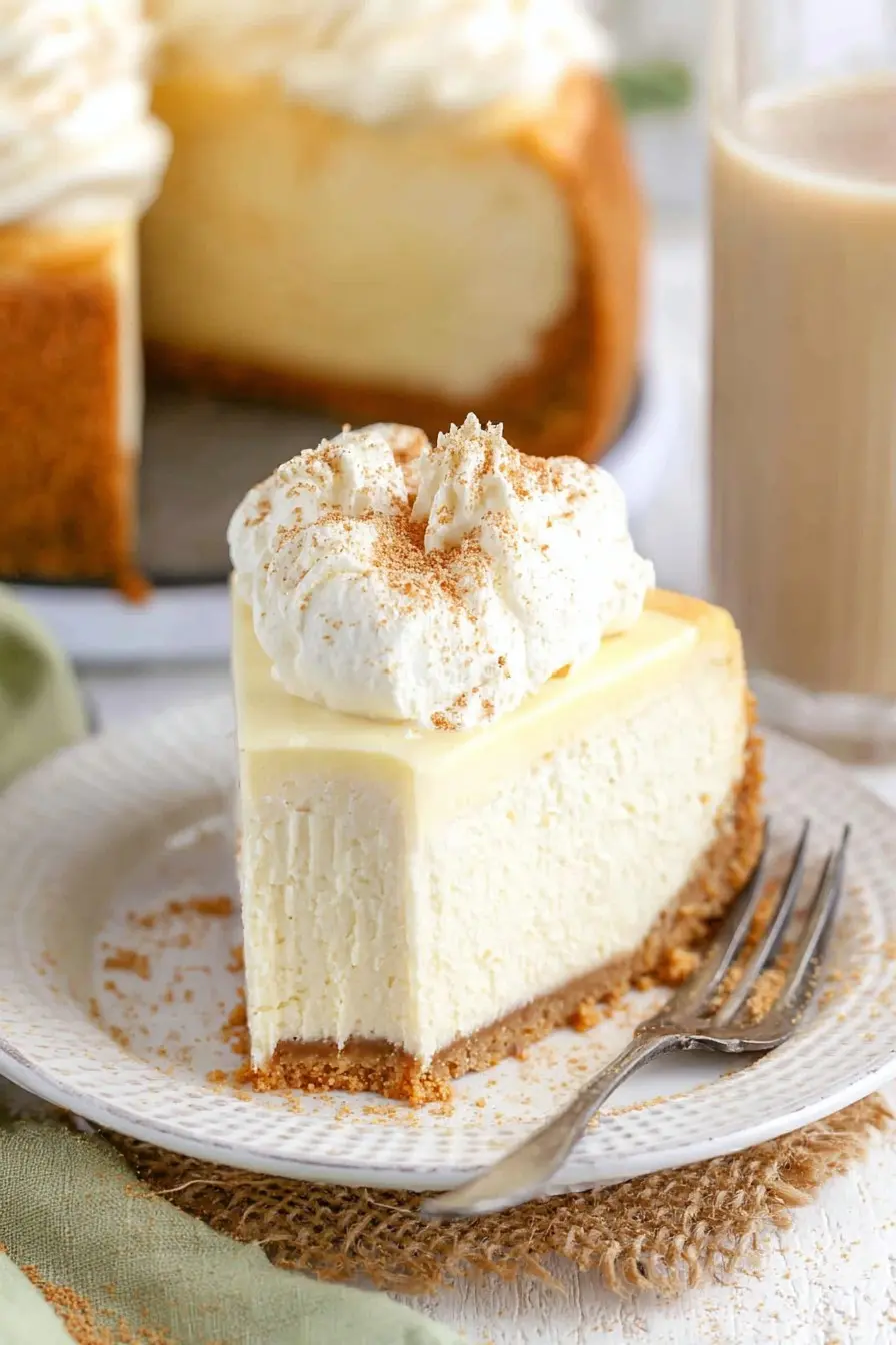 Eggnog Cheesecake