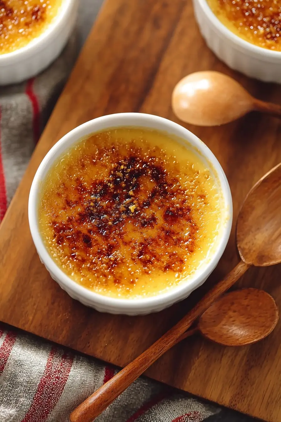 Eggnog Crème Brûlée