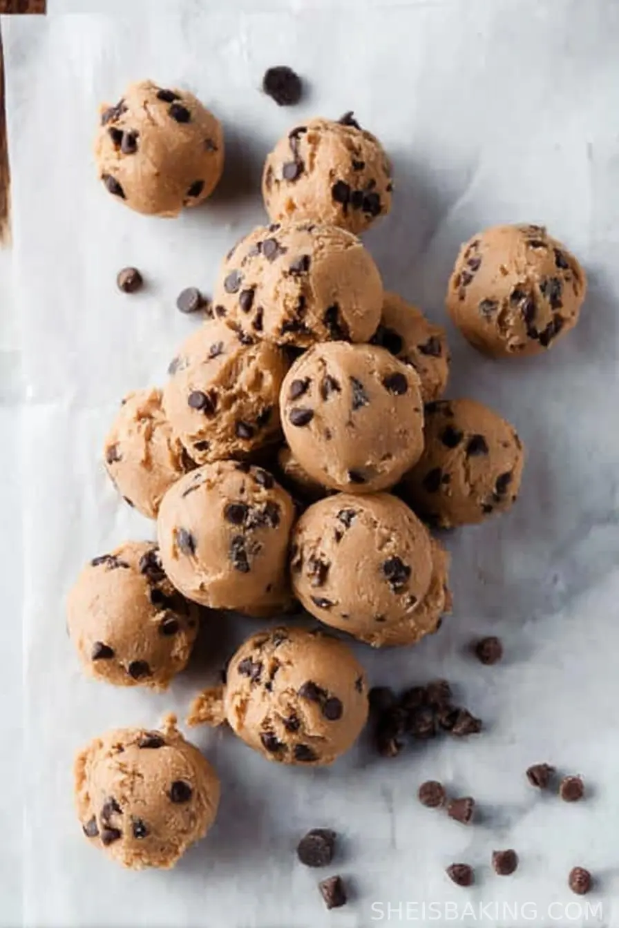 Healthy Cookie Dough Balls