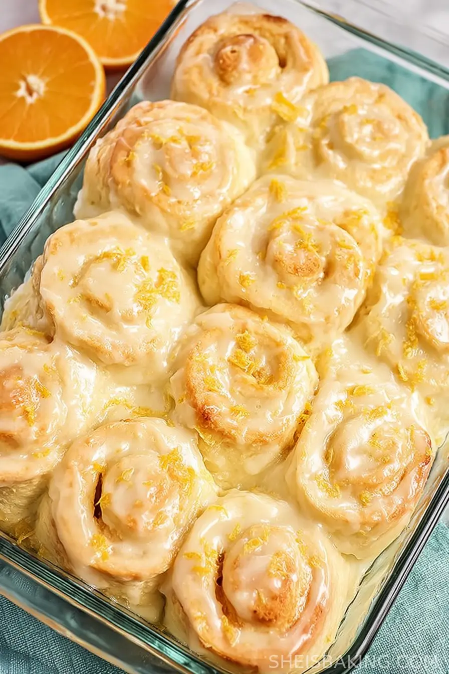 Homemade Orange Rolls