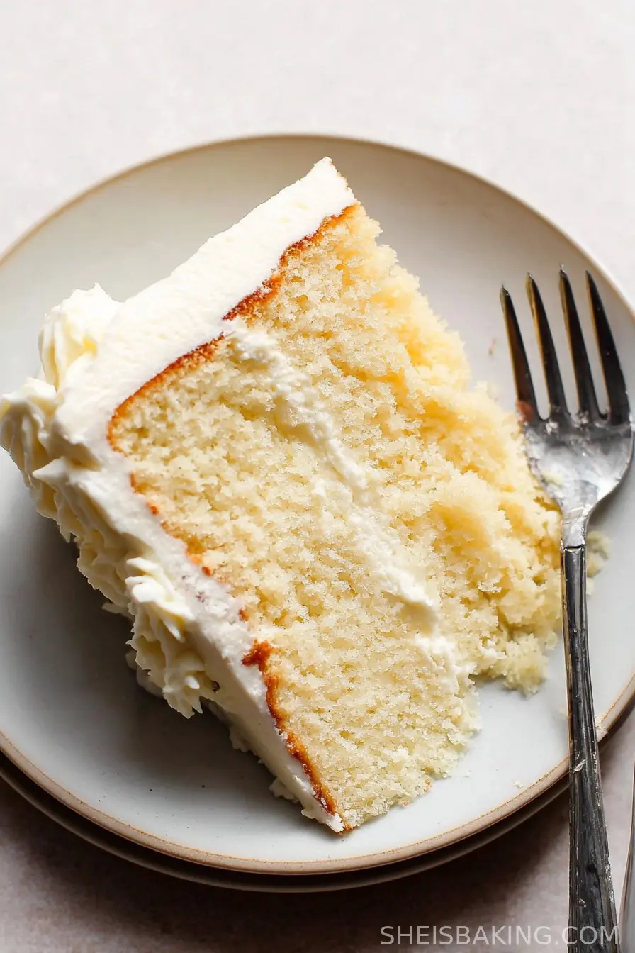 Homemade Vanilla Cake
