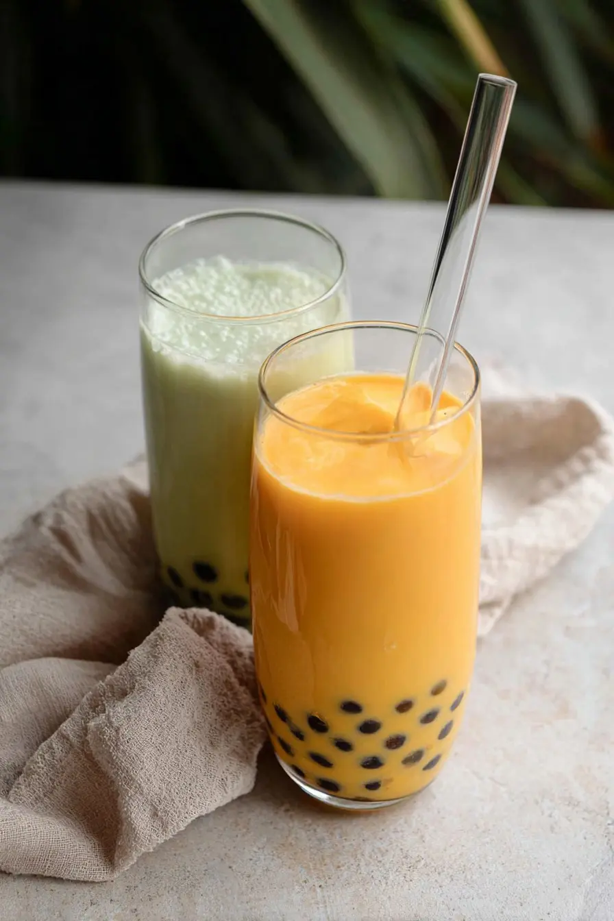 Mango Bubble Tea