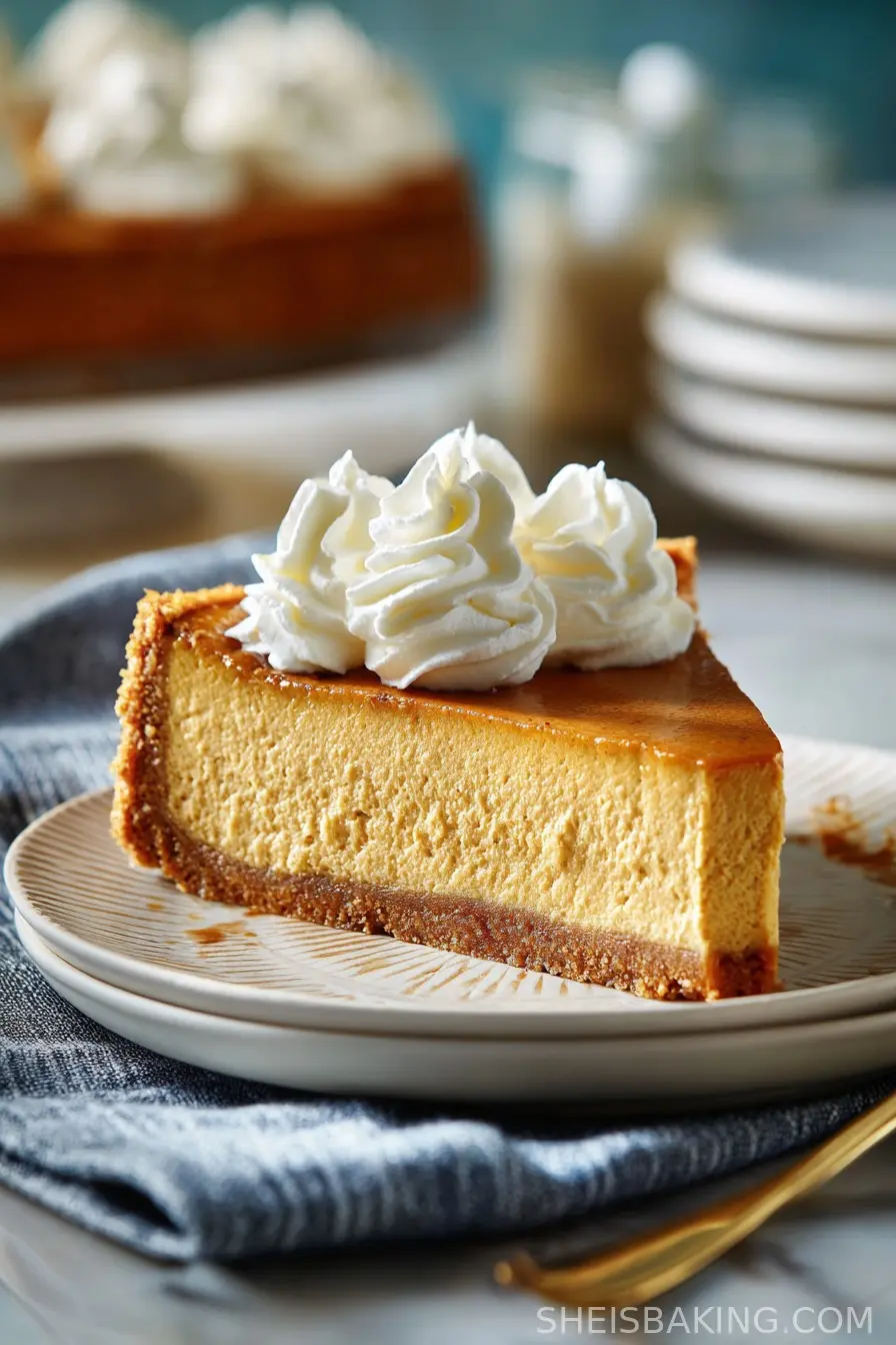 Pumpkin Cheesecake Pie
