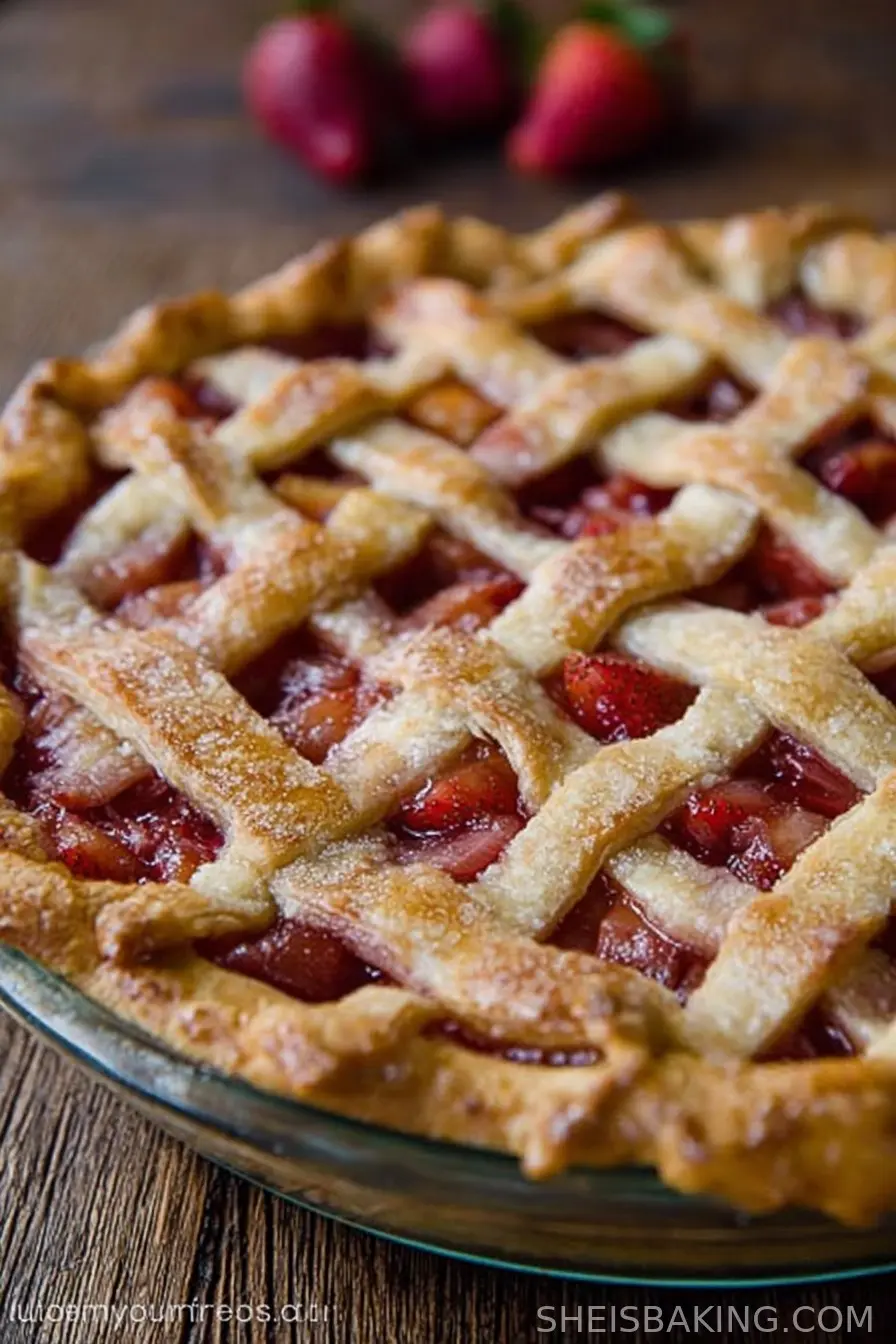 Strawberry Rhubarb Pie