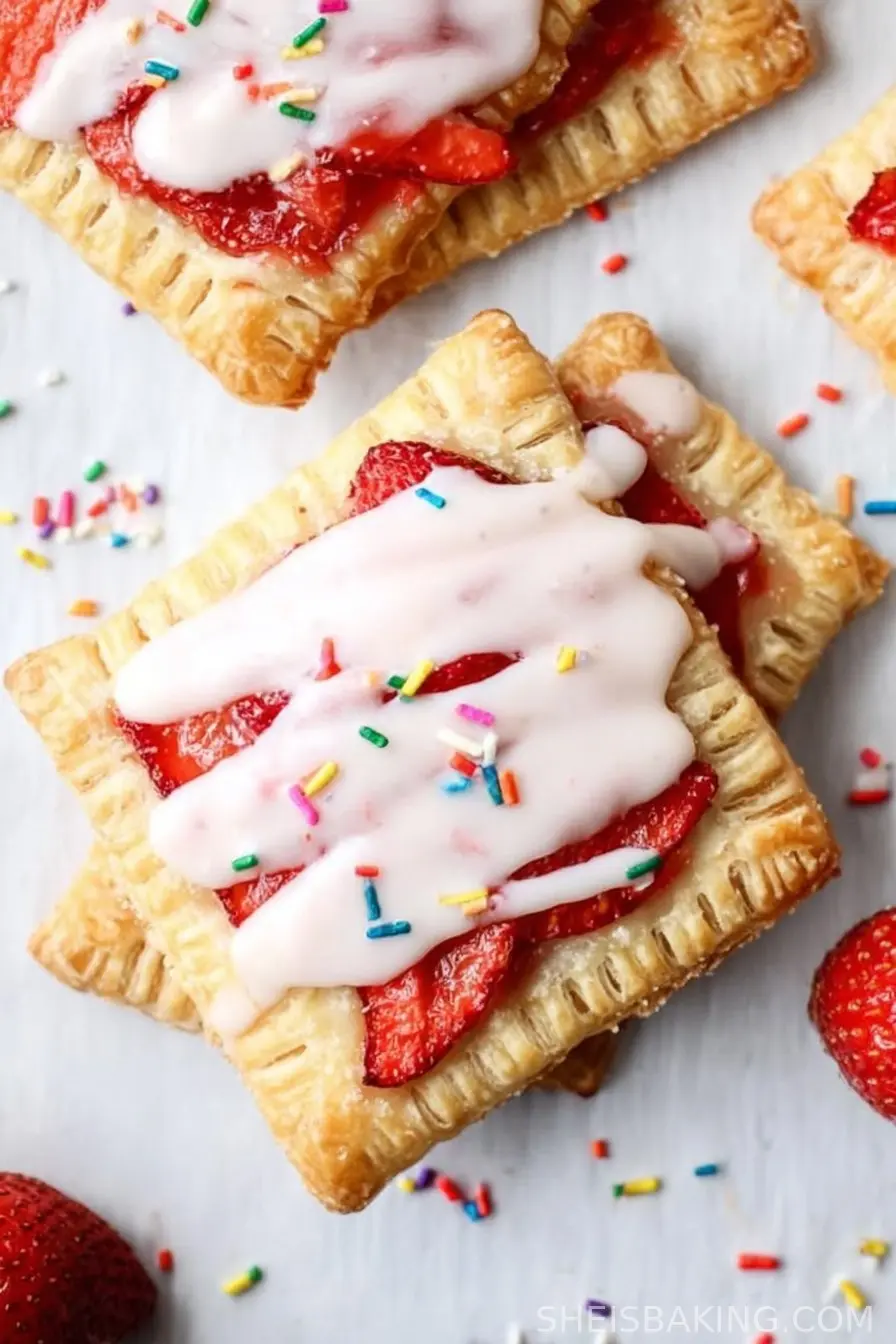 Homemade Strawberry Pop Tarts