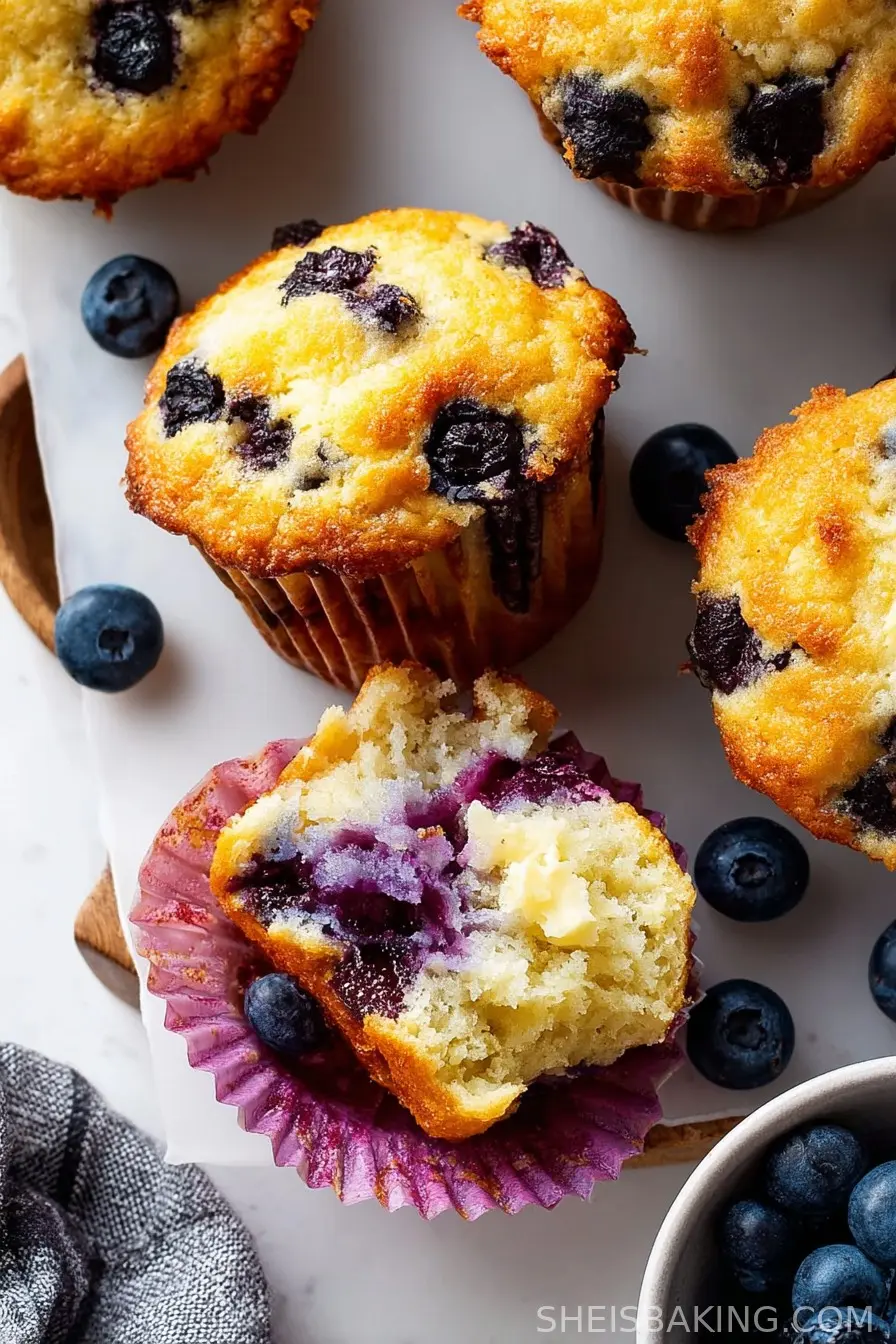 Keto Blueberry Muffins