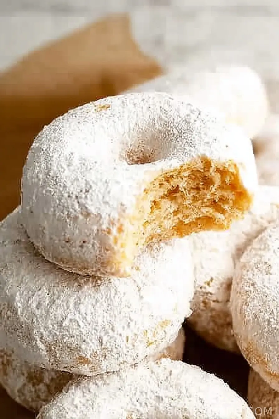 Powdered Sugar Donuts