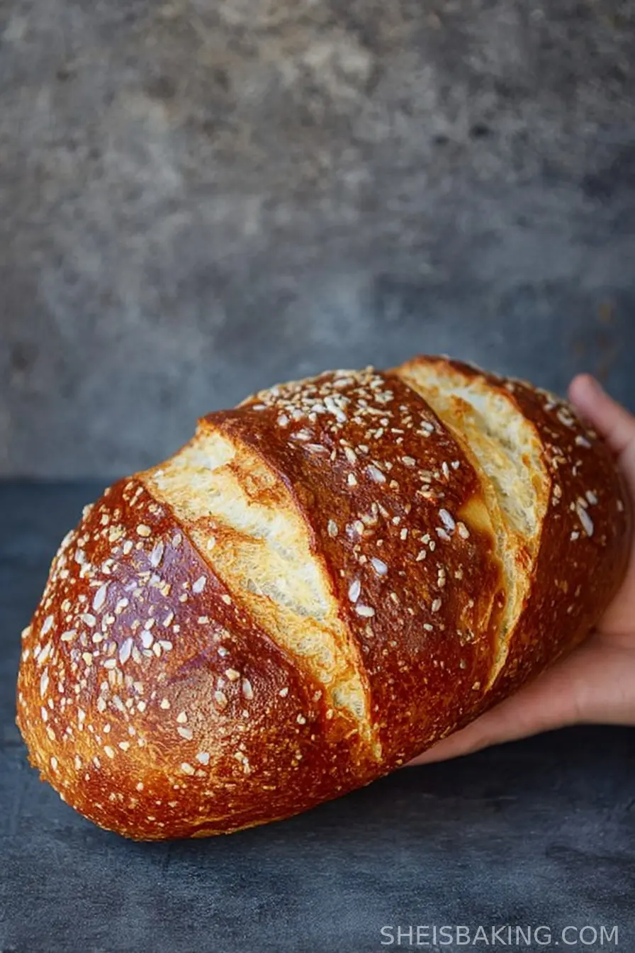 Pretzel Bread