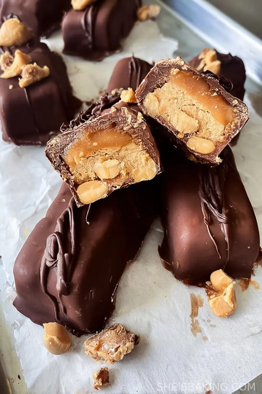 Vegan Snickers Bars