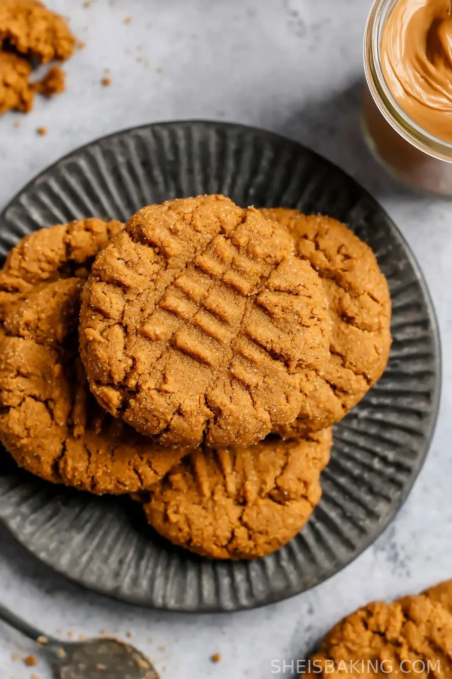 3 Ingredient Biscoff Cookies