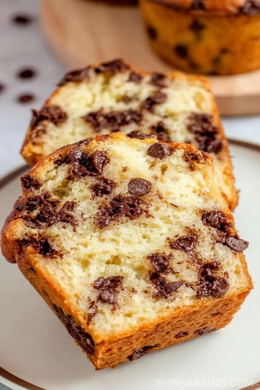 Greek Yogurt Chocolate Chip Muffins