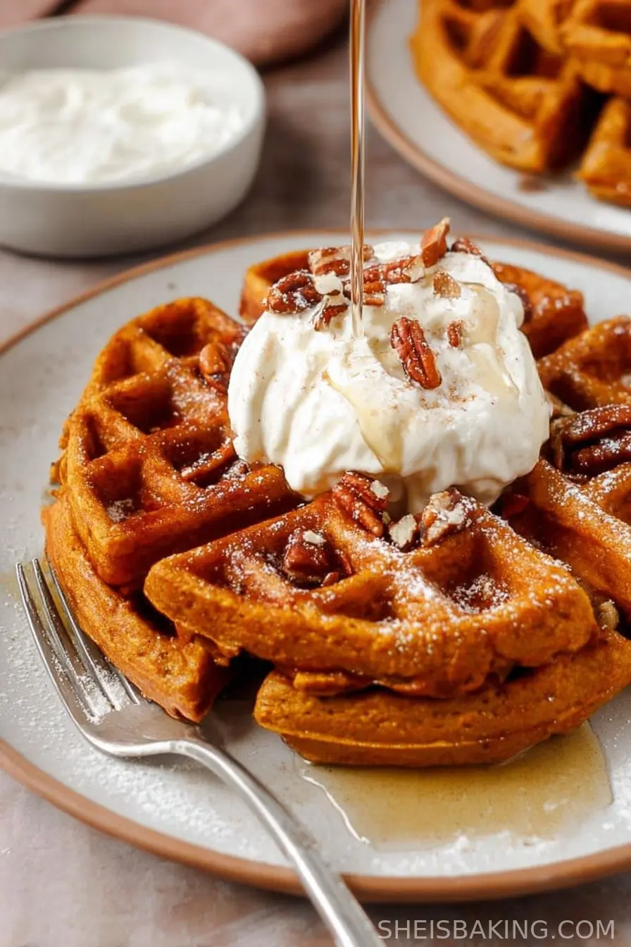 Pumpkin Waffles