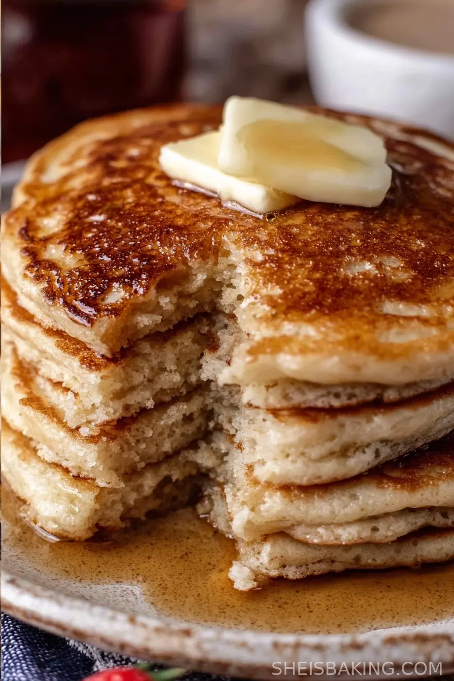 Sourdough Pancakes in One Bowl