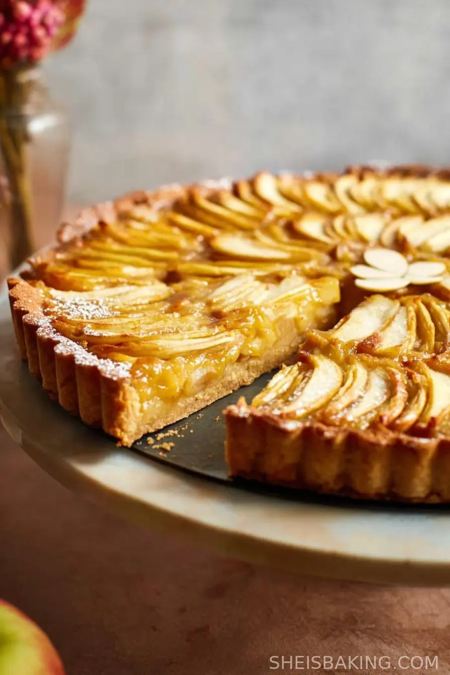 Apple Frangipane Tart