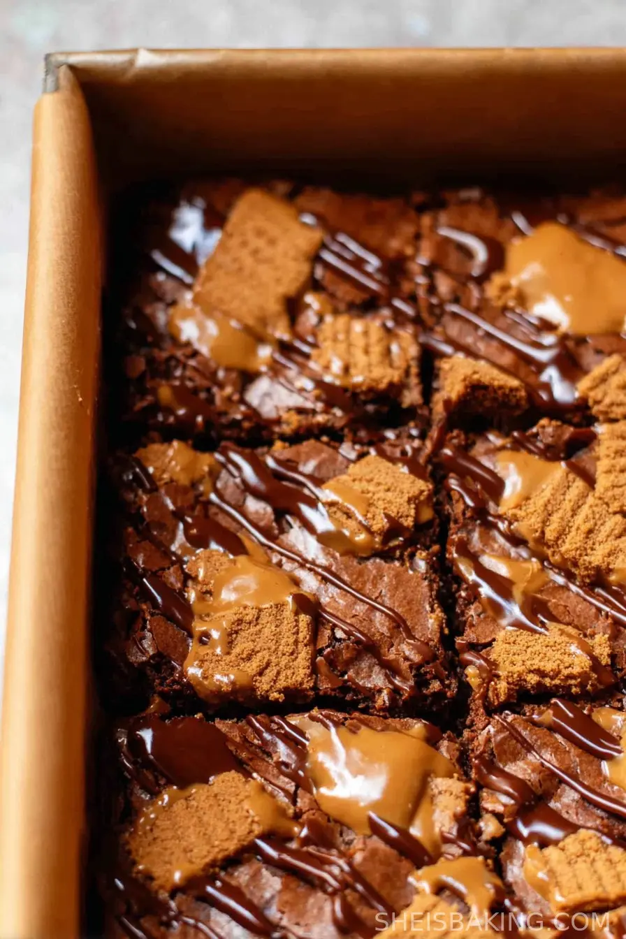 Biscoff Brownies