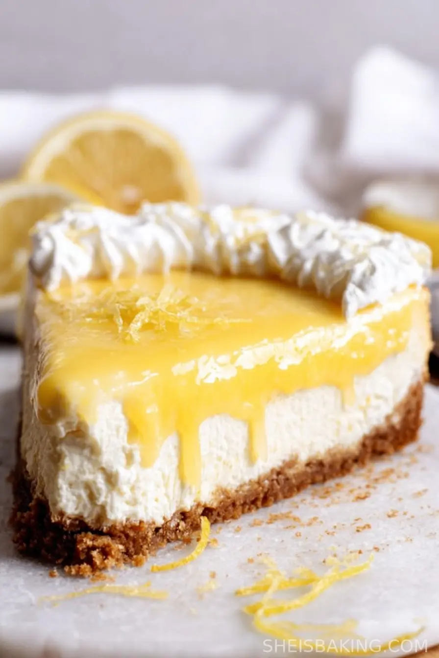 Lemon Curd Cheesecake
