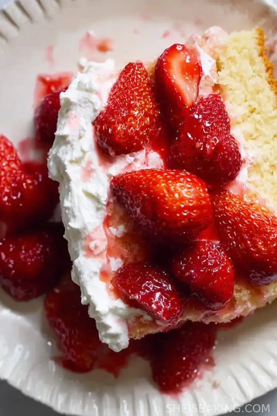 Strawberry Shortcake Cake