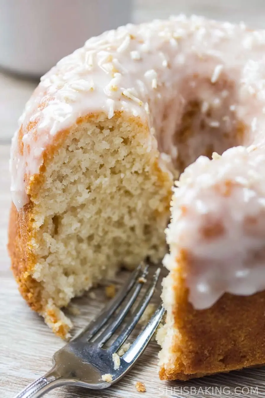 Glazed Old Fashioned Doughnut Cake
