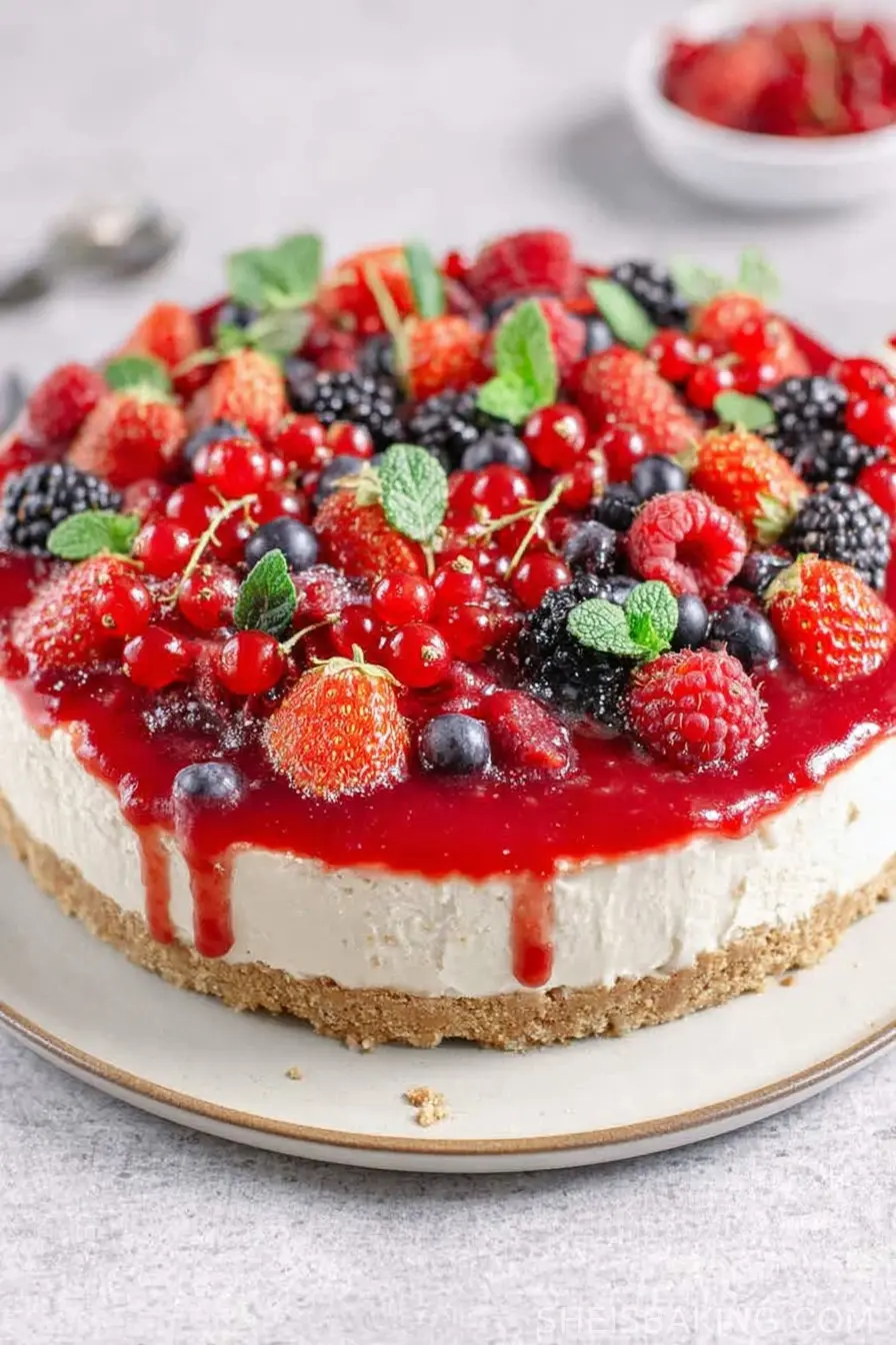 Vegan Cheesecake (No Bake)