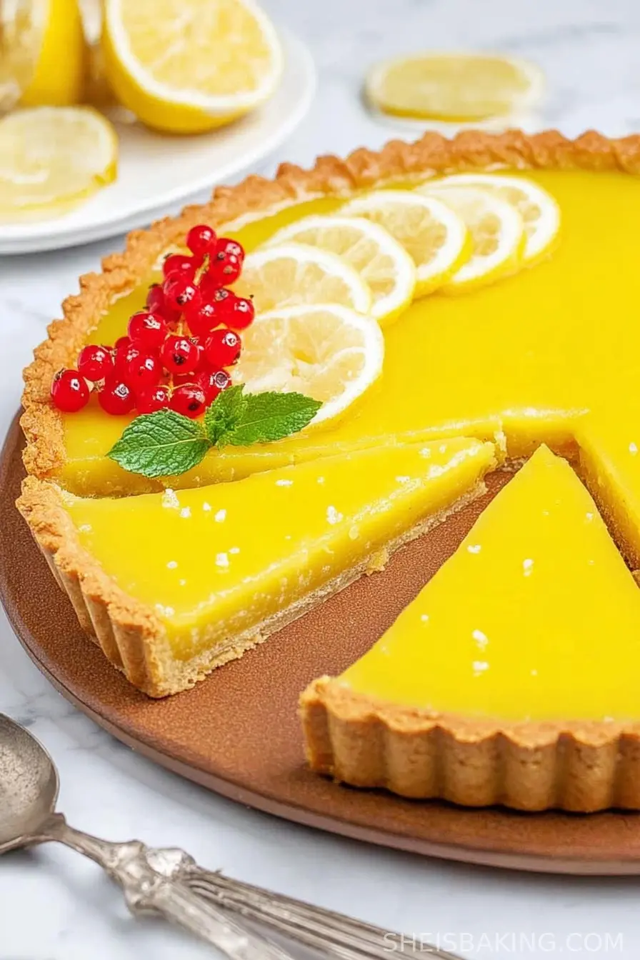 Vegan Lemon Tart